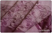 Fumus Burgunde, WRAP, [87% cotton, 13% cashmere] baby wrap, baby wraps, babywearing, wrap, wraps, for children, for child, sling, slings, baby sling, baby slings
