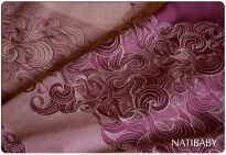 Fumus Burgunde, WRAP, [87% cotton, 13% cashmere] baby wrap, baby wraps, babywearing, wrap, wraps, for children, for child, sling, slings, baby sling, baby slings