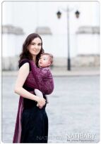 Fumus Burgunde, WRAP, [87% cotton, 13% cashmere] baby wrap, baby wraps, babywearing, wrap, wraps, for children, for child, sling, slings, baby sling, baby slings