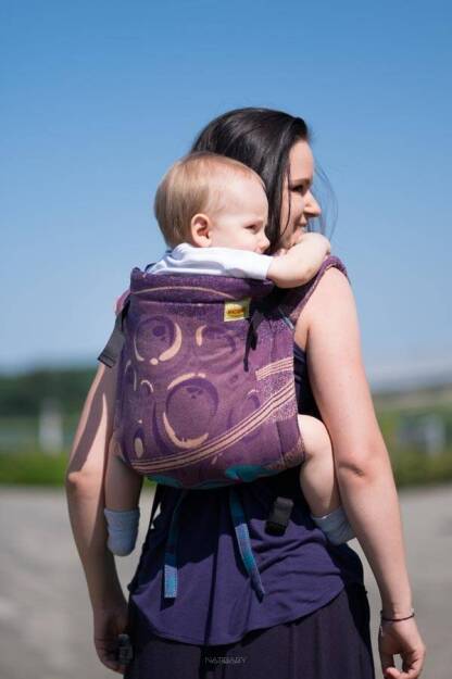 BABY Purple Planets, ONBUHIMO CARRIER, [100% cotton]