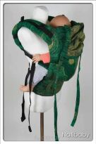 Starry Night Emerald, NATIGO CARRIER, [100% cotton] baby carrier, baby carriers, ergonomic baby carrier, ergonomic baby carriers, ssc carrier, ssc carriers, ssc baby carrier, ssc baby carriers