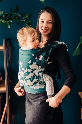 Floline Berde, NatiGrow Adjustable Carrier [100% cotton]